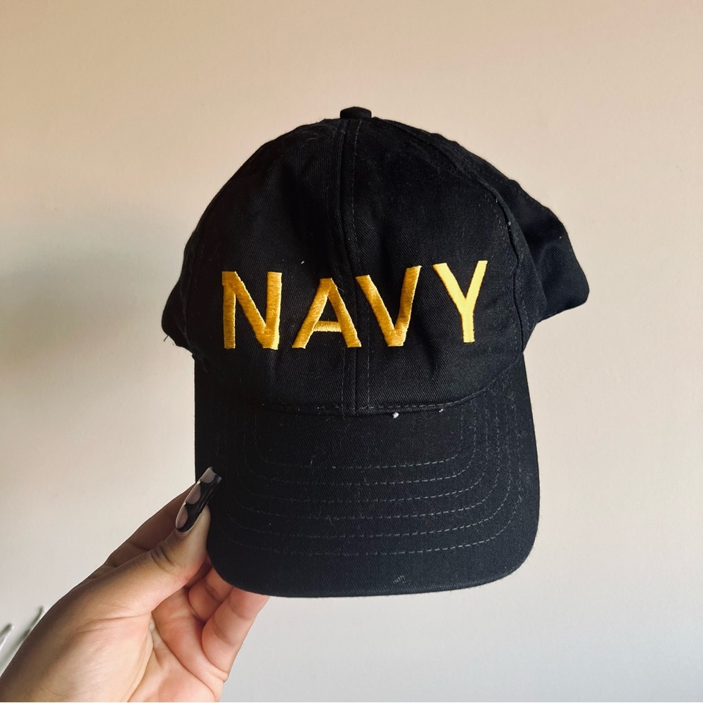 Adjustable Navy Hat